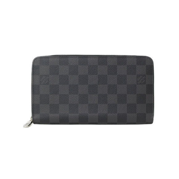 Louis Vuitton Zippy Damier Wallet Zip Graphite NM Black Long Organizer - Picture 1 of 5